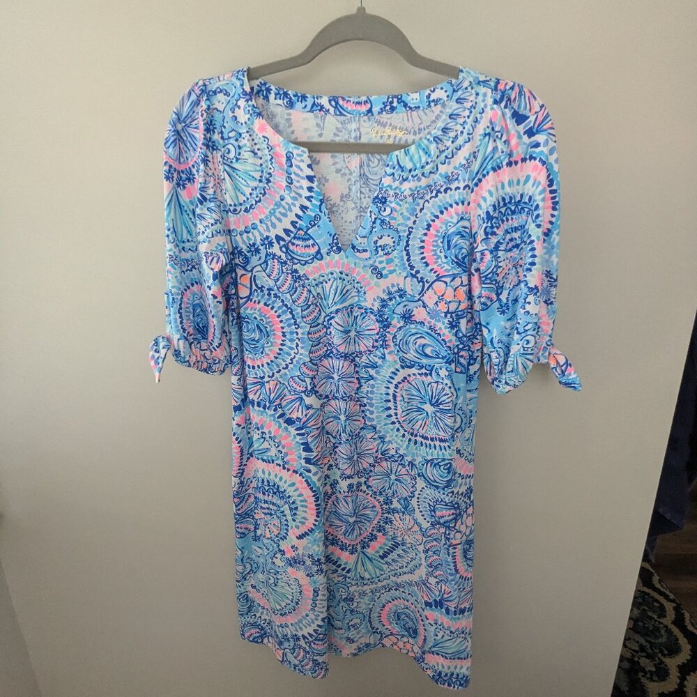 Lilly Pulitzer Easley Short Sleeve Tee Dress, Size XS